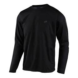 TROY LEE DESIGNS Herren Flowline Ls Jersey Black M Elektrowerkzeuge, Schwarz, Medium von TROY LEE DESIGNS