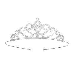 4 Stück Kronen-Haarband-Kopfschmuck, Prinzessinnen-Kronen-Stirnband for Frauen, Mädchen, Bräute, Hochzeit, Abschlussball, Geburtstagsfeier (Color : 4Pcs-Style 16) von TRgqify-KM