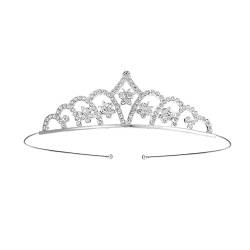 4 Stück Kronen-Haarband-Kopfschmuck, Prinzessinnen-Kronen-Stirnband for Frauen, Mädchen, Bräute, Hochzeit, Abschlussball, Geburtstagsfeier (Color : 4Pcs-Style 2) von TRgqify-KM