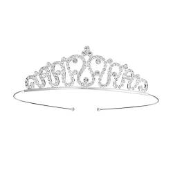 4 Stück Kronen-Haarband-Kopfschmuck, Prinzessinnen-Kronen-Stirnband for Frauen, Mädchen, Bräute, Hochzeit, Abschlussball, Geburtstagsfeier (Color : 4Pcs-Style 5) von TRgqify-KM