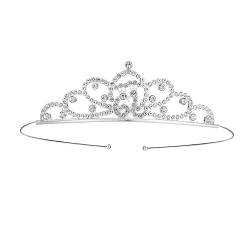 4 Stück Kronen-Haarband-Kopfschmuck, Prinzessinnen-Kronen-Stirnband for Frauen, Mädchen, Bräute, Hochzeit, Abschlussball, Geburtstagsfeier (Color : 4Pcs-Style 8) von TRgqify-KM