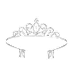 5 Stück Kronen-Haarband-Kopfschmuck, Prinzessin-Kronen-Stirnband for Frauen, Mädchen, Bräute, Hochzeit, Abschlussball, Geburtstagsfeier (Color : 5Pcs-Style 7) von TRgqify-KM