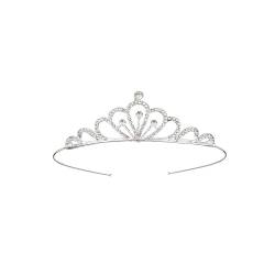 5 Stück Kronen-Haarband-Kopfschmuck, Prinzessin-Kronen-Stirnband for Frauen, Mädchen, Bräute, Hochzeit, Abschlussball, Geburtstagsfeier (Color : Style 2_5Pcs) von TRgqify-KM