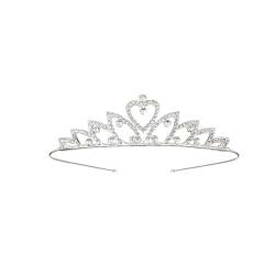 5 Stück Kronen-Haarband-Kopfschmuck, Prinzessin-Kronen-Stirnband for Frauen, Mädchen, Bräute, Hochzeit, Abschlussball, Geburtstagsfeier (Color : Style 3_5Pcs) von TRgqify-KM
