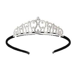 5 Stück Kronen-Haarband-Kopfschmuck, Prinzessin-Kronen-Stirnband for Frauen, Mädchen, Bräute, Hochzeit, Abschlussball, Geburtstagsfeier (Color : Style 4_5Pcs) von TRgqify-KM