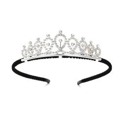 5 Stück Kronen-Haarband-Kopfschmuck, Prinzessin-Kronen-Stirnband for Frauen, Mädchen, Bräute, Hochzeit, Abschlussball, Geburtstagsfeier (Color : Style 7_5Pcs) von TRgqify-KM