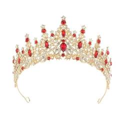 Kronen-Haarband-Kopfschmuck, Prinzessin-Kronen-Stirnband for Frauen, Mädchen, Bräute, Hochzeit, Abschlussball, Geburtstagsfeier (Color : Style 3) von TRgqify-KM