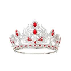 Kronen-Haarband-Kopfschmuck, Prinzessin-Kronen-Stirnband for Frauen, Mädchen, Bräute, Hochzeit, Abschlussball, Geburtstagsfeier (Color : Style 5) von TRgqify-KM