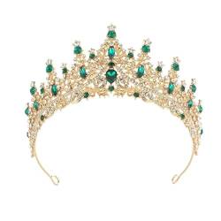 Kronen-Haarband-Kopfschmuck, Prinzessin-Kronen-Stirnband for Frauen, Mädchen, Bräute, Hochzeit, Abschlussball, Geburtstagsfeier (Color : Style 7) von TRgqify-KM