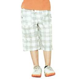 TS Kinder Shorts Bermuda Jungen Öko-Tex (98/104, grau kariert) von TS