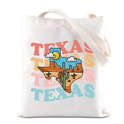 Texas State Tragetasche Texas Reisetasche Texas Cowboys Umhängetasche Lone Star State Urlaub Geschenk Texas Einweihungsgeschenk, U.texas Tragetasche von TSOTMO