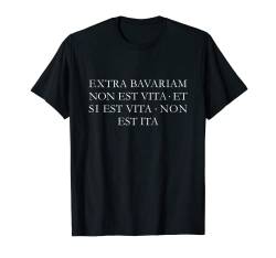 Extra Bavariam (Weiß) Latein aus Bayern T-Shirt von TSS Bayern T-Shirts & Geschenke