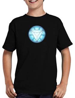 Arc 3 Reactor T-Shirt Kinder Stark Iron Tony 110/116 Schwarz von TShirt-People