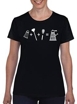 TSP Evolution Dalek Damen T-Shirt L Schwarz von TShirt-People