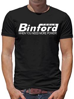 TShirt-People Binford Tools T-Shirt Herren 4XL Schwarz von TShirt-People