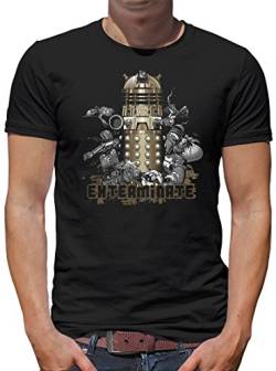 TShirt-People Dalek T-Shirt Herren XL Schwarz von TShirt-People