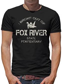 TShirt-People Fox River T-Shirt Herren XXXL Schwarz von TShirt-People