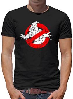 TShirt-People Ghostbusters Distressed T-Shirt Herren XL Schwarz von TShirt-People