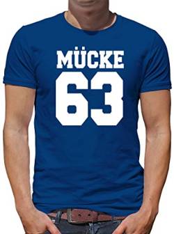 TShirt-People Mücke 63 T-Shirt Herren XXL Königsblau von TShirt-People