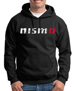 TShirt-People Nismo Kapuzenpullover Herren M Schwarz von TShirt-People