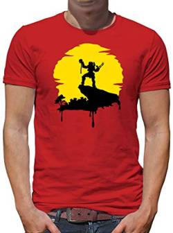 TShirt-People Predator King T-Shirt Herren XXXL Rot von TShirt-People