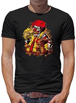 TShirt-People Ronald Zombie Mc Clown T-Shirt Herren L Schwarz von TShirt-People