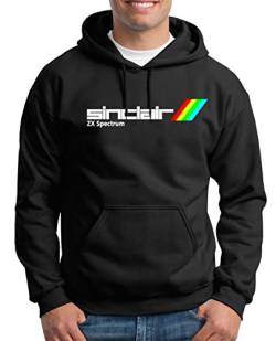 TShirt-People Sinclair ZX Spectrum Kapuzenpullover Herren L Schwarz von TShirt-People