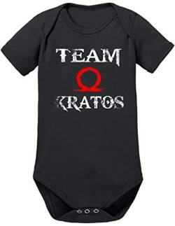 TShirt-People Team Kratos Baby Body 62 Schwarz von TShirt-People