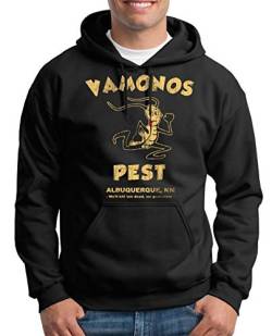 TShirt-People Vamonos Pest Kapuzenpullover Herren M Schwarz von TShirt-People