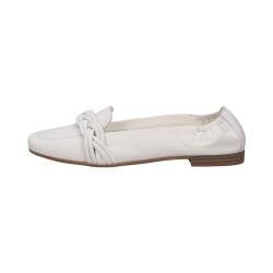 TT.BAGATT D11-AJB64 Damen Slipper, White, 37 EU von TT.BAGATT