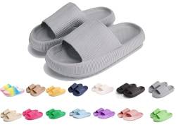 TUANMOZI Unisex Kinder Badelatschen Jungen Mädchen Badeschlappen Original Slippers Wolke Hausschuhe (I, Jugendliche, Damen, 34, Numerisch (von/bis), EU Schuhgrößensystem, 35, M) von TUANMOZI