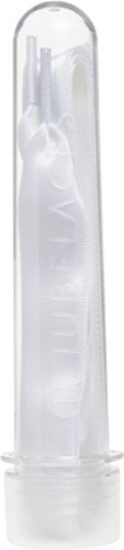 TUBELACES Satin Lace Schnürsenkel, Weiß (White) 81-90 cm von TUBELACES