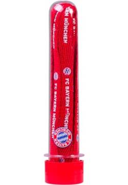 Tubelaces FC Bayern Schnürsenkel, Rot (Fcb/red) 111-120 cm,5er pack von TUBELACES