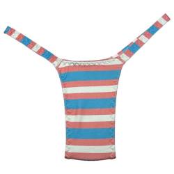 TUCKITUPPP - Comfort Tucking Gaff Panty - Classic Series, Trans Flag Stripe, X-Small von TUCKITUPPP