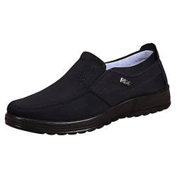 TUDUZ Mode Ganzjahres Herren Freizeitschuhe Flache Böden rutschfest Wasserdicht Obermaterial Einfarbig Bequemer Slip On Snowboard Schuhe Herren von TUDUZ