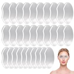 Friseur Transparent Klar Haarspray Shield,Friseursalon Haarspray,Transparentes Visier für Haarschnitt,Haar Schneiden Färbung Transparentes Visier,Haarschnitt Transparent Visier Gesichtsschutz,30PCS von TUKNN