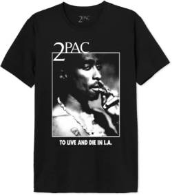 TUPAC Herren METUPACTS003 t Shirt Damen, Noir, L von TUPAC