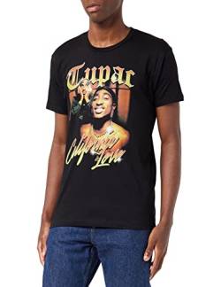 TUPAC Herren METUPACTS009 t Shirt Damen, Noir, L von TUPAC