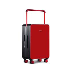 TUPLUS Koffer Trolley ABS Rollkoffer mit 4 Rollen Reisekoffer Handgepäck Hartschalenkoffer mit TSA Schloss, Saldo Serie, 66.5 x 43 x 25.5 cm/ 73L von TUPLUS