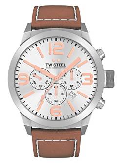 TW Steel Herren Uhr Armbanduhr Chrono Marc Coblen Edition TWMC32 Lederband von TW Steel