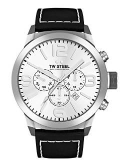 TW Steel Herren Uhr Armbanduhr Chrono Marc Coblen Edition TWMC35 Lederband von TW Steel