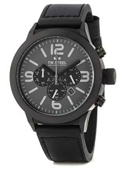 TW Steel Marc Coblen Edition Chrono mit Lederband 45 MM Grey/Black TWMC39 von TW Steel