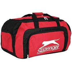 Slazenger Sporttasche mit Farbwahl 55L Trainingstasche Reisetasche Sport Tasche Reisegepäck (rot) von TW24