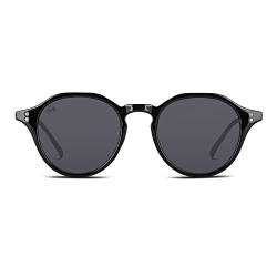TWIG Sonnenbrille LANGEVIN Herren/Damen UV400 Flexbügel (OBSIDIAN BLACK) von TWIG
