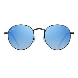TWIG Sonnenbrillen DELACROIX [Premium] Herren/Damen runde Metall (HERITAGE BLUE) von TWIG