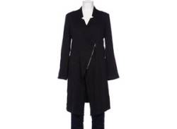 Twinset Damen Mantel, schwarz, Gr. 38 von TWINSET