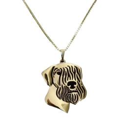 TWOMEM Halskette Anhänger Modische Hunde-Anhänger-Halsketten, Lady Cesky Terrier-Schmuck-Halsketten Geburtstag Party Geschenk von TWOMEM