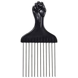Peigne Afro Afro 15 × 8 × 1 Afro-Haar-Kamm Einschub Haar-Locke Pinsel-Gabel Kunststoff-Haarauswahl-Kamm Anti-Statik-Haars Tyling-Werkzeug Haarkämme von TYCIONG