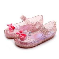 TYHTYM Mädchen Prinzessin Schuhe Cinderella Belle Prinzessin Schuhe Schneekönigin Schuhe Halloween Weihnachten Cosplay Party Verkleidung Schuhe für Mädchen von TYHTYM