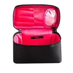 Kosmetiktasche Mode Handheld Kosmetiktasche Multifunktionale Große Kapazität Make-up Pinsel Aufbewahrungstasche Damen Mode Kosmetiktasche Schminktasche (Color : Red) von TYNXK